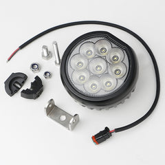 Tractor Light|5''90W|PC Lens|Flood,Spot|12V 24V DC|360 Rotation