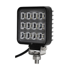LED Work Light|3''12W 960 LM|Wide Flood|12V 24V DC for Trucks