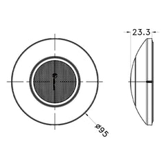 LED Interior Lights|3.5 Inch 14W 1,120 LM, 6,000K|Interior LED Lights for Boats