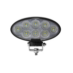 7 inch 80W Oval Swivel Mounting Built-in Deutsch LED Work Light EMC CISPR25 CLASS 4
