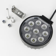 4.5 inch 27W Round Economic High Lumens Work Light ECE R10