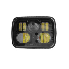 5x7 88W Flush Mount High Low Beam LED Head Light