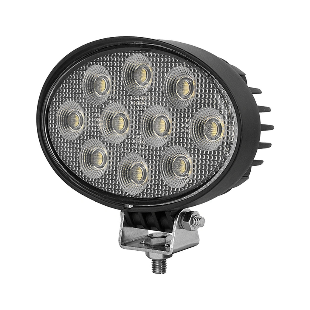 Tractor Lights LED|4''24W 2400LM|PC Lens|Wide Flood|12V 24V DC