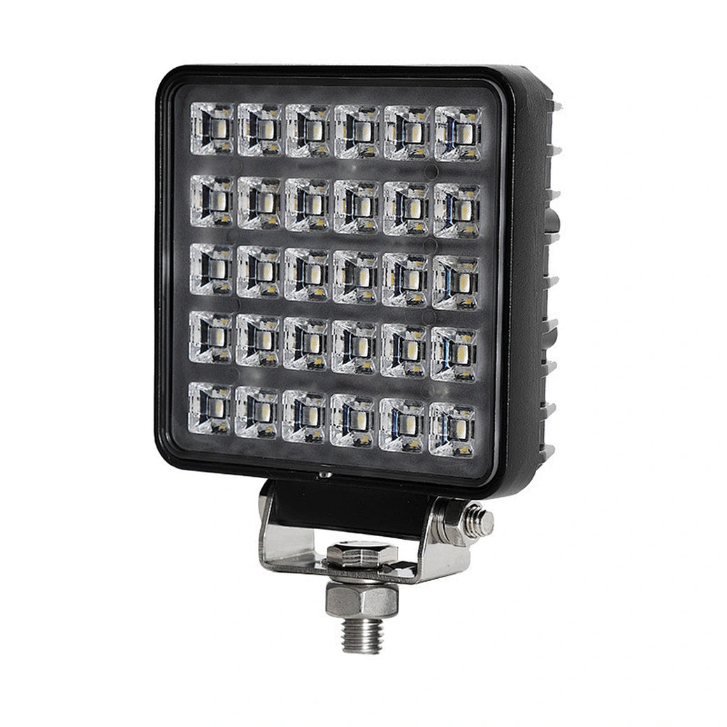 Work Light LED|4'' 30W 2,400 LM| PC Lens|Wide Flood|12V 24V DC