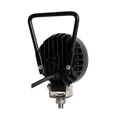 Portable LED Work Light|3'' 12W|PC Lens|Wide Flood|12V 24V DC