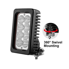 6 inch 40W Swivel Agricultural LED Work Light E-Mark Approved